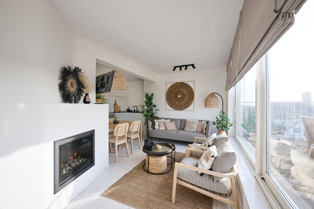 Penthouse Appartement Met Garage Ostende Kültér fotó
