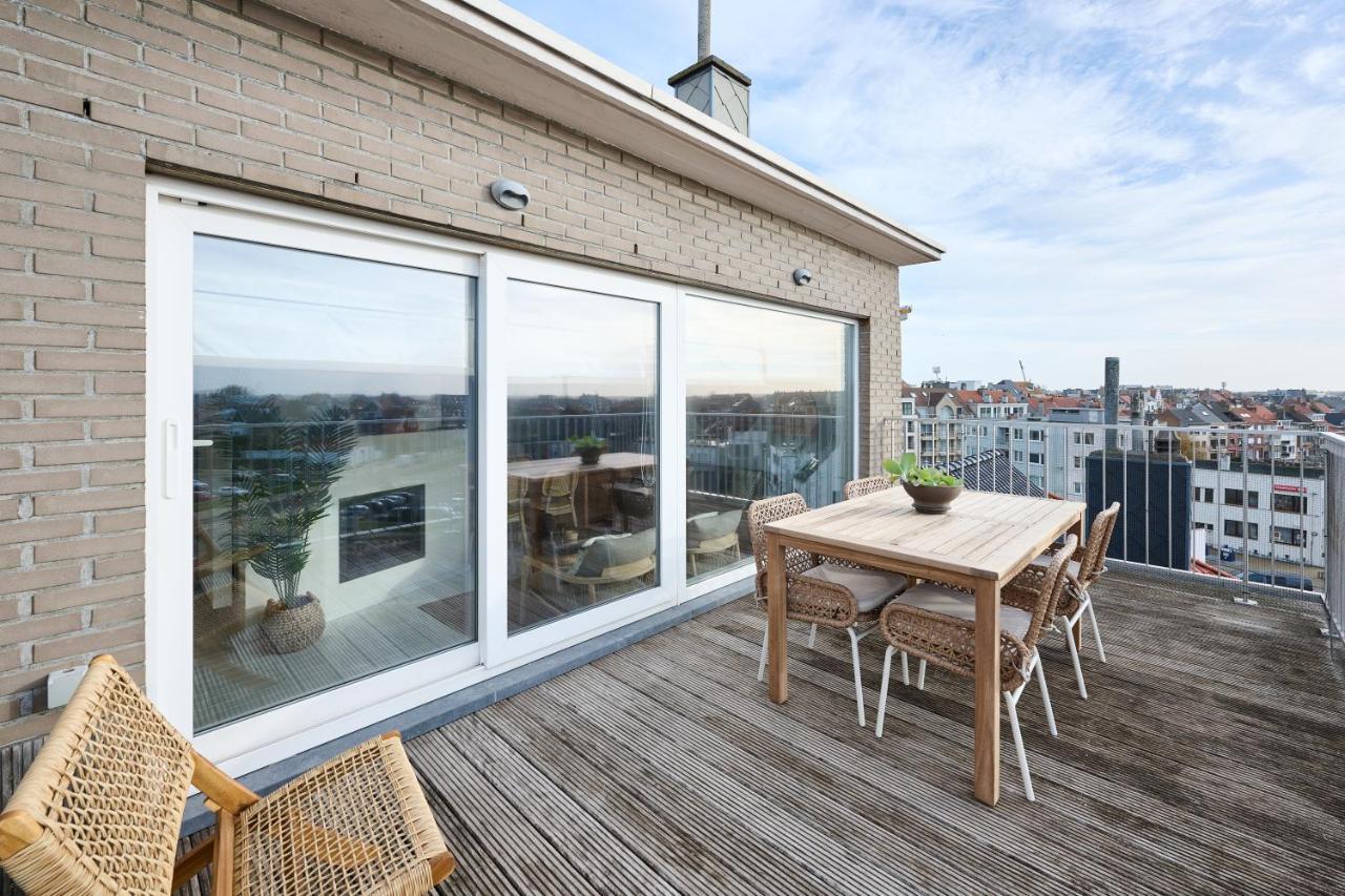 Penthouse Appartement Met Garage Ostende Kültér fotó