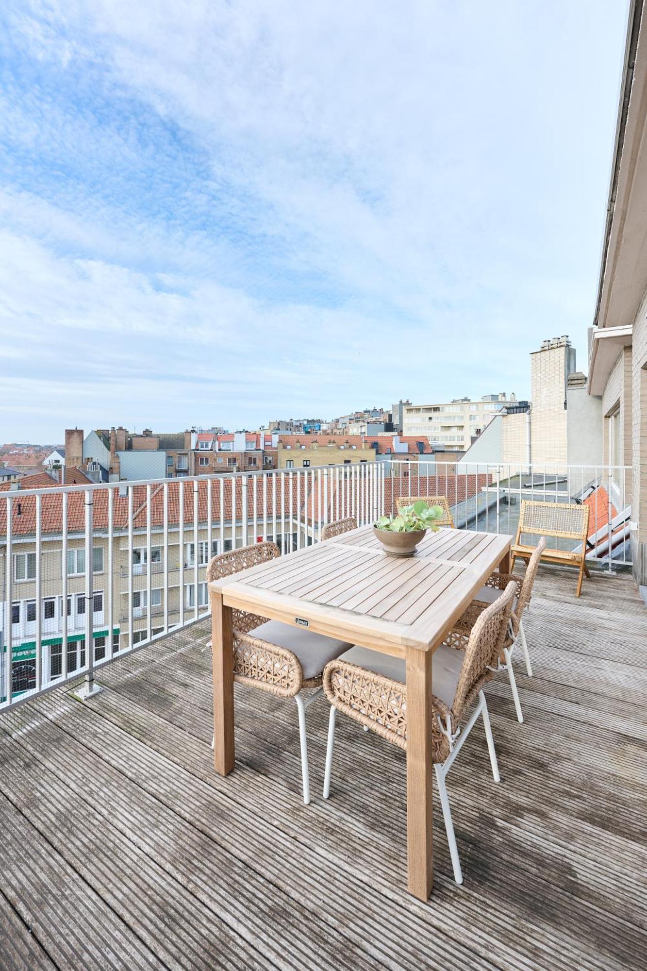 Penthouse Appartement Met Garage Ostende Kültér fotó